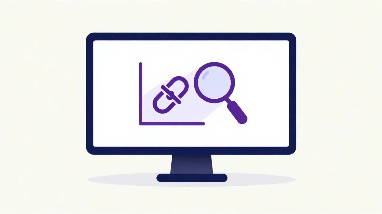 Desktop monitor: link activity charts.
